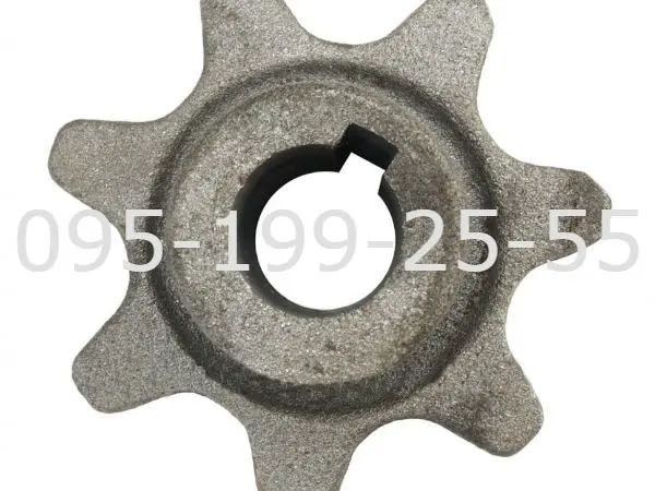 Звездочка ОВБ 1045 z=7 ОВС-25 - запчасти на ОВС-25 - фото № 1