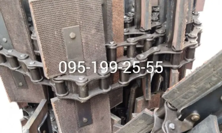Транспортер скребковый зернометателя ЗМ.60 L=4.75 - фото № 1