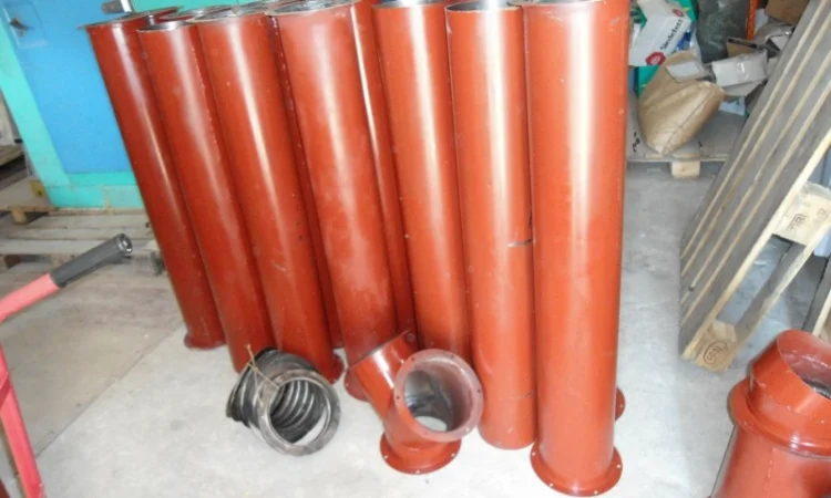 Продам самотечное оборудование, клапана, переходы, норийные трубы - фото № 3