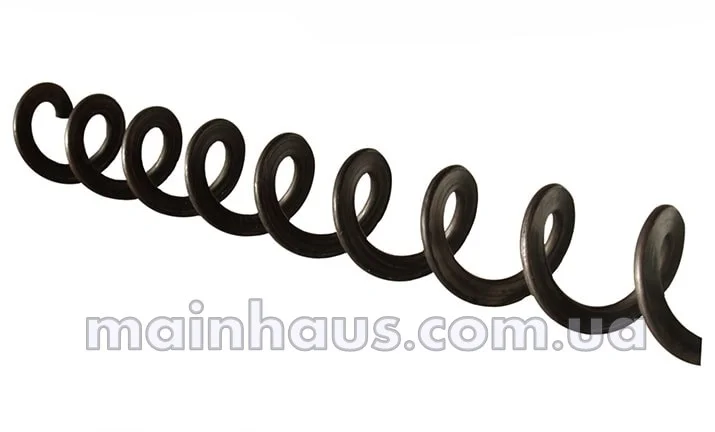 Спиральный гибкий шнек пружинный купить с доставкой диам. 69 мм для трубы Novicor 90мм - фото № 1