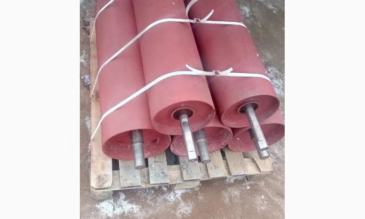 Роликоопоры желобчатые, ролики транспортерные, производство конвейеров - фото № 1