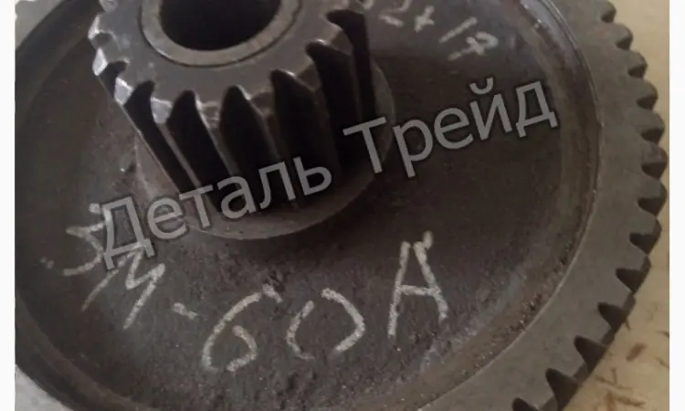 Блок зубчатый Z 62+Z 17 для зернометателя ЗМ-60А - фото № 2