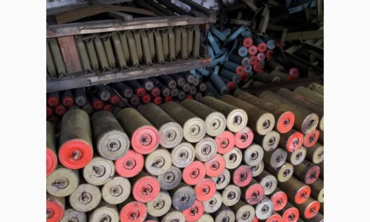 Ролик конвеєрний під ширину стрічки 800мм (127х310), під ширину стрічки 1000мм (127х380) - фото № 1