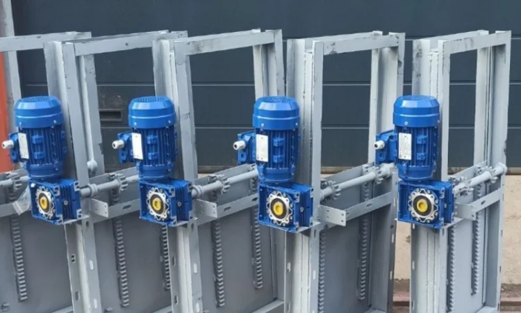 Засувка рейкова ручна/ електрична - фото № 1