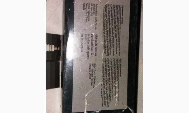 Свеча зажигания Bosch Germany для бензопил - фото № 2