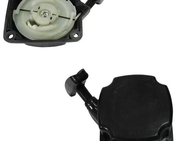 Стартер (2 зачепи "вуса" метал, квадрат) (чорний) мотокоси Китай 40/44, код 178656 - фото № 1