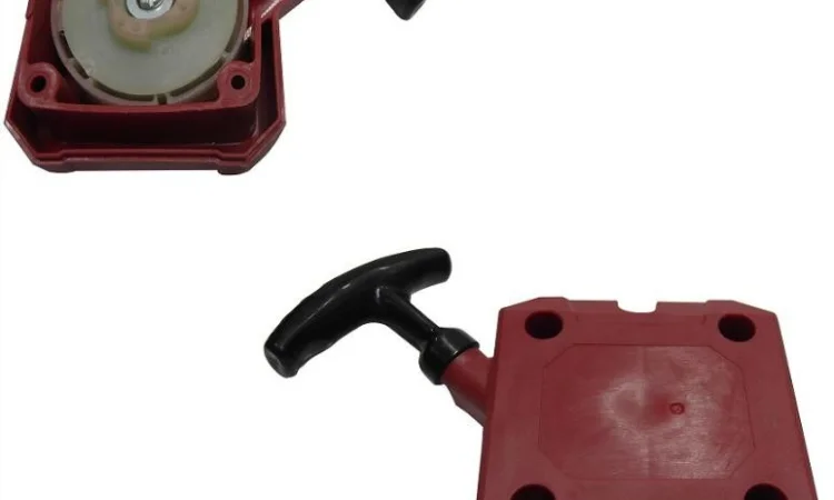 Стартер (4 зачепи, квадрат великий) (червоний) мотокоси Vitals 40/44, код 202519А - фото № 1