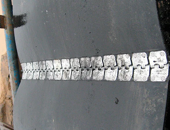 Замки U45 для транспортерной ленты 7-11 мм - фото № 2