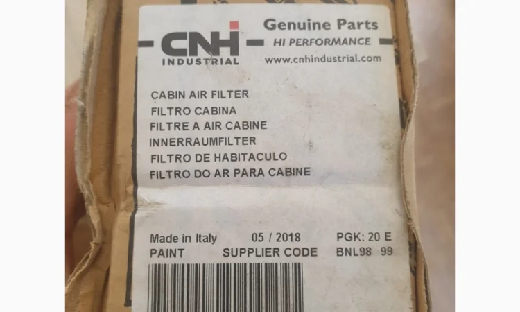 Фильтр воздушный (элемент) кабины (80922214/922214), TC5080/Палессе - фото № 2