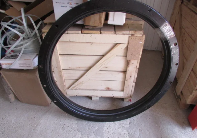 Круг поворотный прицепа камаз 10х12 отв - фото № 2