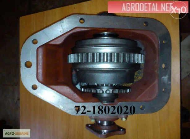 72-1802020 Коробка раздаточная ПВМ (в сборе) (пр-во Белорусь) - фото № 3