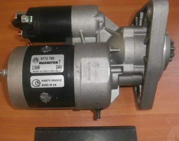 Стартер Magneton, JOBS (9142780), ИСКРА, Чехия, аналог, АТЕК, БАТЭ Беларусь, большой выбор - фото № 7