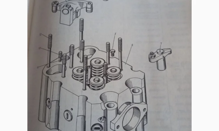 Крышка цилиндров 6ЧН21/21(211Д) ТГМ-4 в Львов, Винница, Ивано-Франковск, Хмельницкий, Ужгород - фото № 13