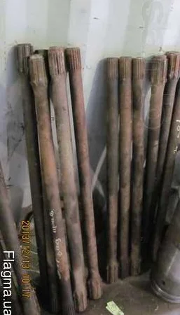 Полуось Т-150 колесная передняя левая (151.39.104-4) L-1055 мм - фото № 1