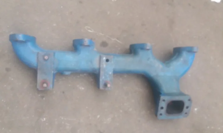 Коллектор выпускной Д-440 под турбину (440-0701-10) - фото № 1