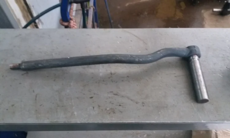 Рычаг включения переднего моста Т-150К (151.37.055) - фото № 1