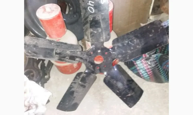 Крыльчатка вентилятора К-701, ЯМЗ-240 (240Б-1308012) - фото № 1