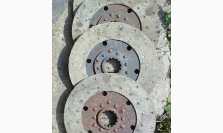 Диск сцепления ДТ-75, А-41 жесткий (01-21С6) п-во СССР - фото № 1