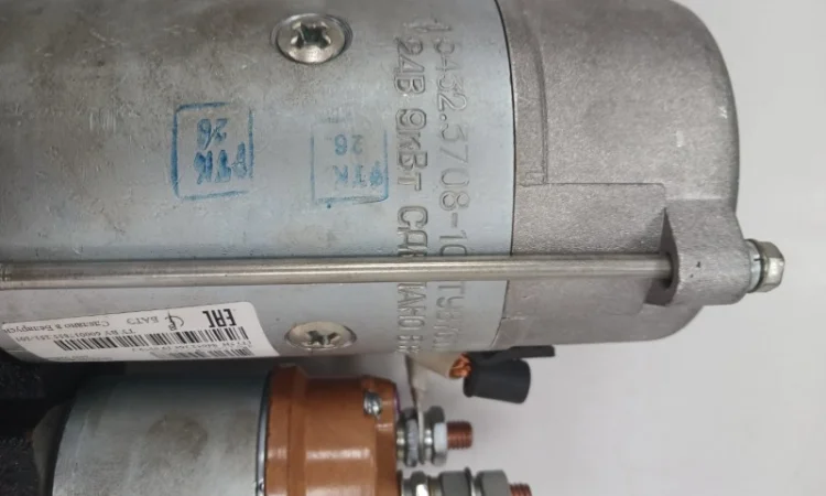 Стартер ЯМЗ, ЕВРО (5432. 3708-10) производство БАТЭ. 24В. 9кВт - фото № 3