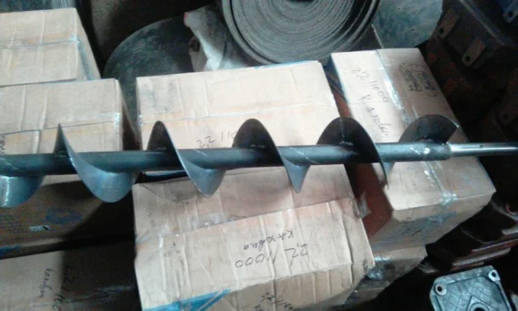 Шнеки на ОВС (комплект), купить шнек на очиститель вороха, шнеки от производителя - фото № 4