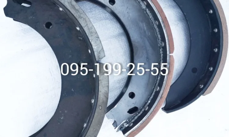 Гальмівна колодка 3ПТС-12, гальмівна колодка 2ПТС-6, гальмівна колодка 2ПТС-4 - фото № 1