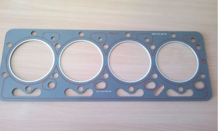 Прокладка головки блока ГБЦ на двигатель zetor / зетор 5201, 7201, 1404, 6801 - фото № 2