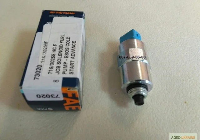 73020 716/30255 Электроклапан ТНВД (глушилка двигателя) 7185-900G - фото № 3