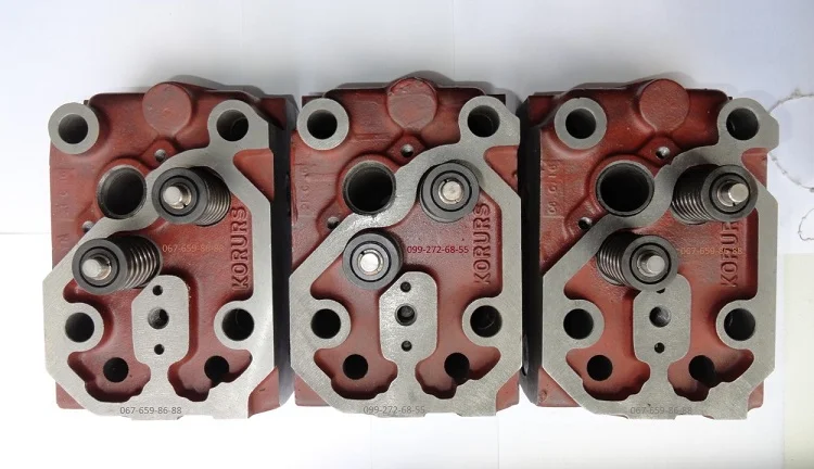 Головка блока двигателя Zetor 5201 / 7201 на погрузчик УН053 / УНС060 - фото № 1