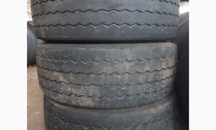 Бу шина 385/65R22.5 Bridgestone / Michelin (нарезка) прицеп - фото № 2