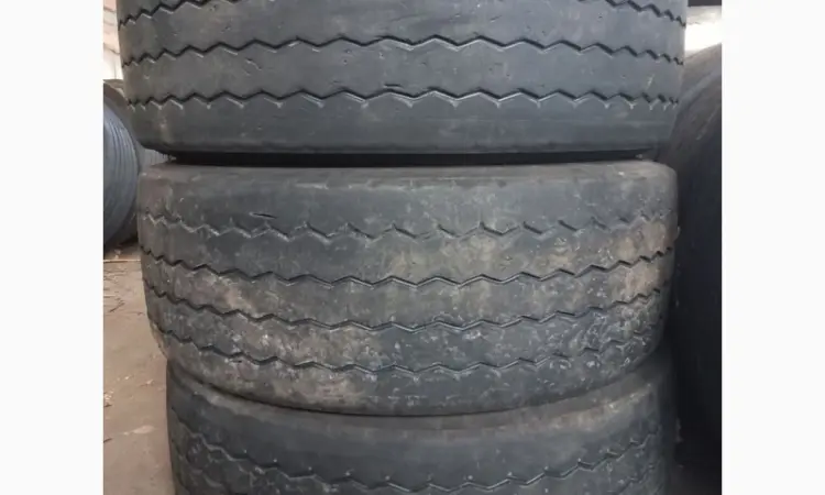 Бу шина 385/65R22.5 Bridgestone / Michelin (нарезка) прицеп - фото № 2