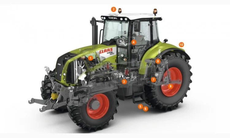 МАСЛЯНИЙ НАСОС 0011622500 Axion 850 - фото № 1