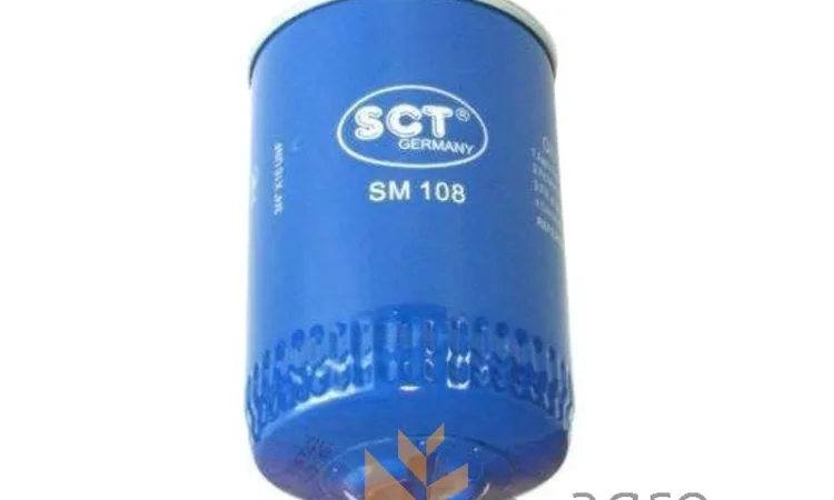 Фильтр масляный SM108 (SCT) для тракторов, комбайнов, бульдозеров - фото № 1