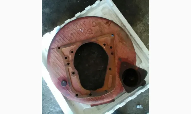 Кожух муфты сцепления ЮМЗ, под стартер (завод) - фото № 1