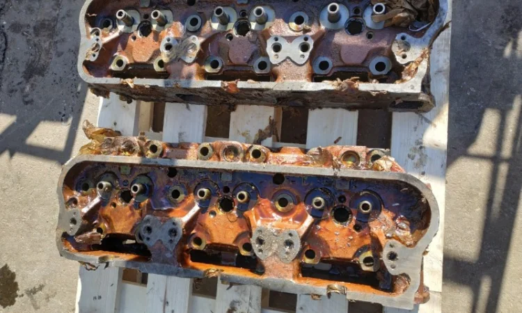 Головка блока цилиндров ЯМЗ-236 - фото № 2
