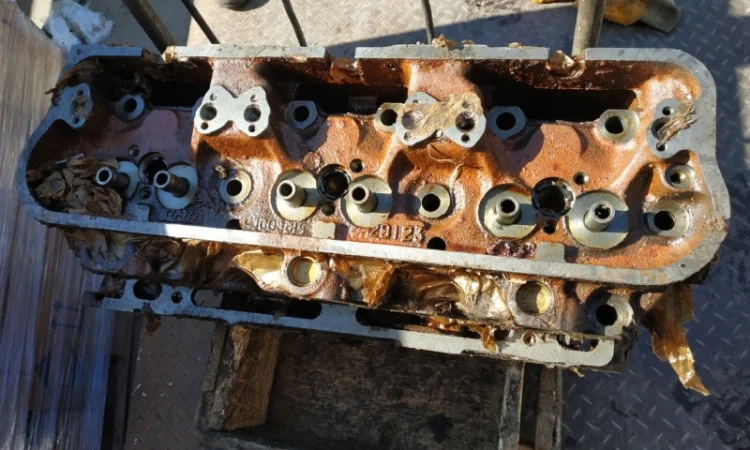 Головка блока цилиндров ЯМЗ-236 - фото № 5