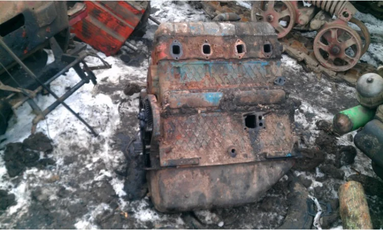 Блок цилиндров А-41 - фото № 3