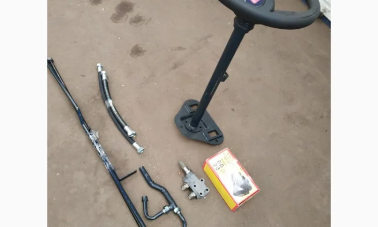 Комплект переоборудования рулевого управления трактора т-150 на насос-дозатор (гидро руль) - фото № 4