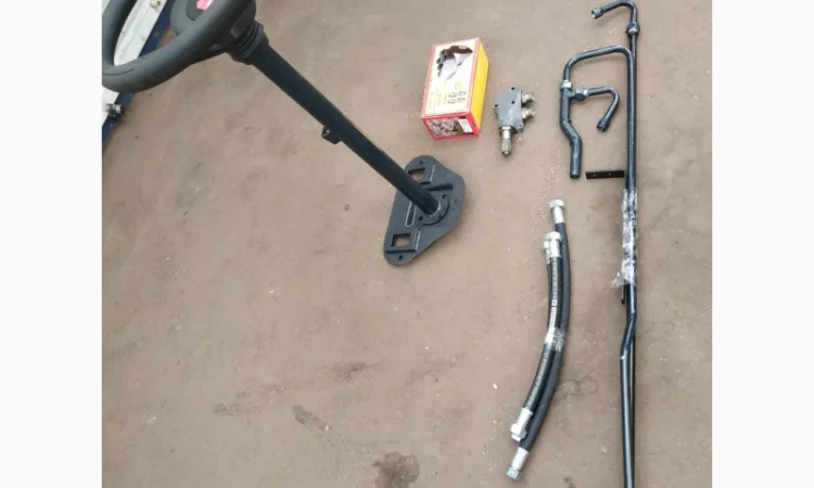 Комплект переоборудования рулевого управления трактора т-150 на насос-дозатор (гидро руль) - фото № 7