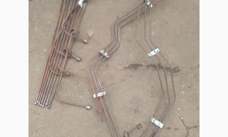 Трубка высокого давления СМД, ЯМЗ, Д-65 - фото № 2