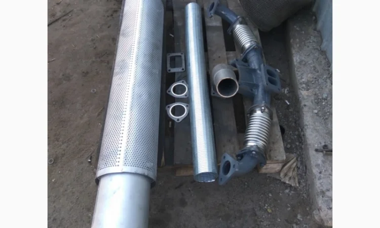 Выхлопная система ЯМЗ-236 (в сборе) - фото № 1