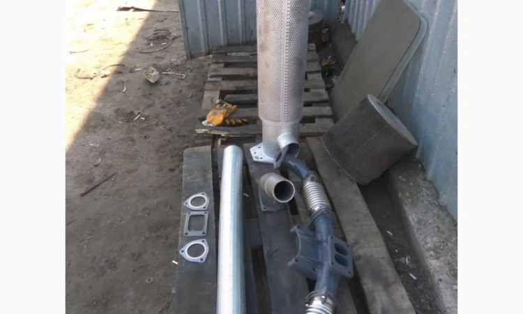 Выхлопная система ЯМЗ-236 (в сборе) - фото № 2