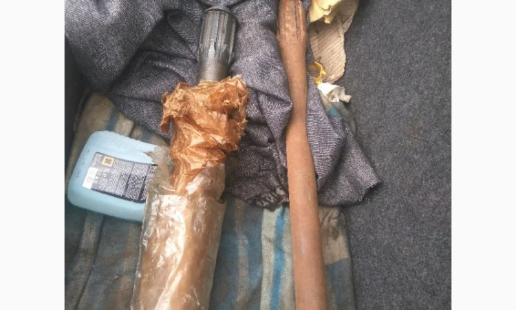 Полуось задняя левая, правая Т-150к (СССР) - фото № 1