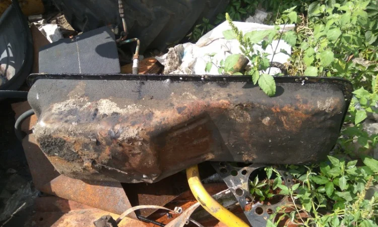 Поддон двигателя ЯМЗ-240 - фото № 1