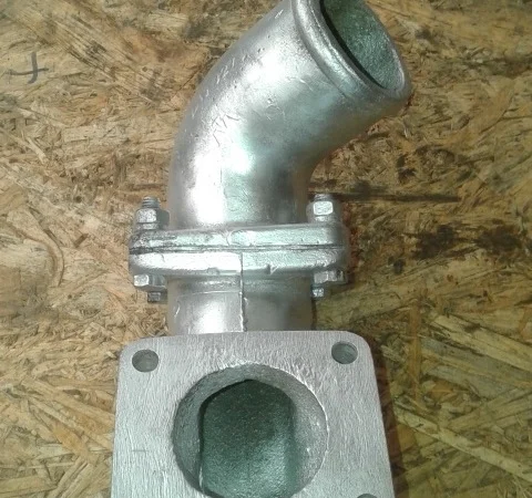 Патрубок радиатора СМД-60 нижний - фото № 1