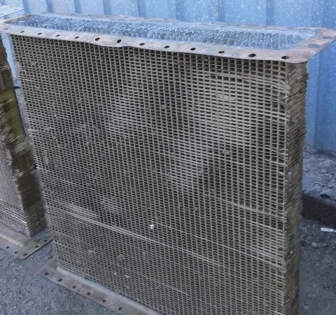 Сердцевина радиатора Т-74 (латунь, СССР, новая) - фото № 2