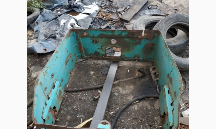 Ограждение радиатора Т-150 - фото № 1