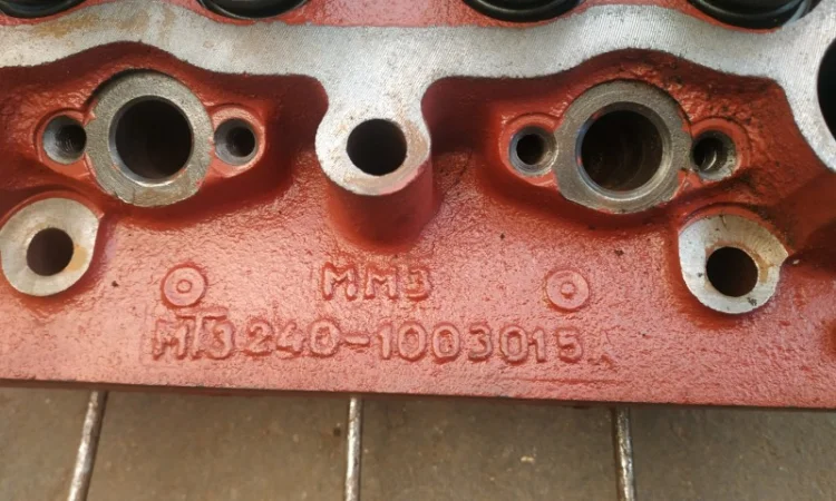 Головка блока цилиндров СМД, ЯМЗ, Д-240 - фото № 2