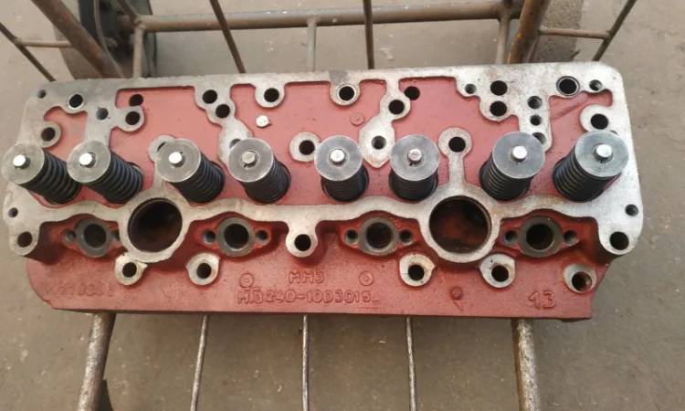 Головка блока цилиндров СМД, ЯМЗ, Д-240 - фото № 3