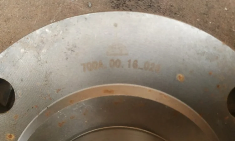 Фланец редуктора привода насосов К-700, К-701 (700А.00.16.020) 8 шлиц - фото № 3