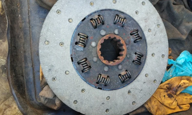 Диск сцепления А-41, мягкое, СССР - фото № 2